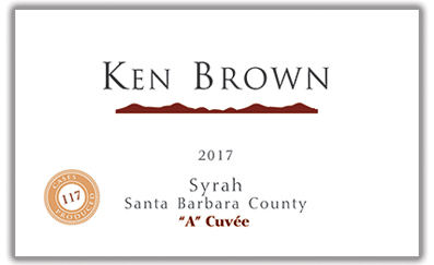 "A" CUVÉE SYRAH